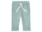Baby blauwe joggingbroek met trekkoord.