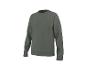 Sweat-shirt gris à manches longues avec encolure ronde.