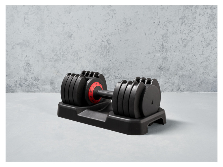 Ga naar volledige schermweergave: Set korte halters, verstelbaar, 25 kg CRIVIT - afbeelding 2