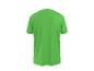 T-shirt vert à manches courtes, vue de dos.