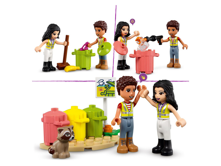 Ga naar volledige schermweergave: LEGO® Friends Recycling-Vrachtwagen (41712) - afbeelding 3