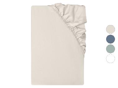 LIVARNO® Drap-housse en satin, 90-100 x 200 cm