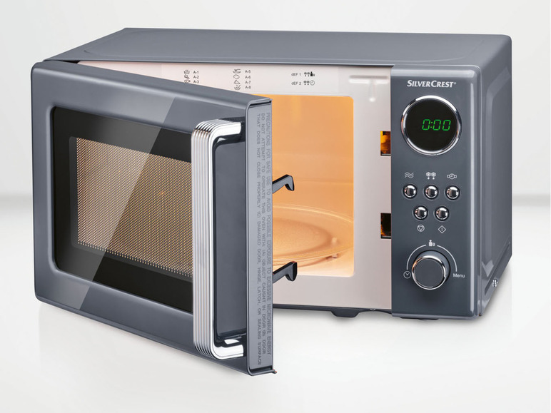 Aller en mode plein écran SILVERCREST® Four à micro-ondes, 700 W, 5 niveaux - Photo 4