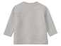 Pull à manches longues gris avec col rond