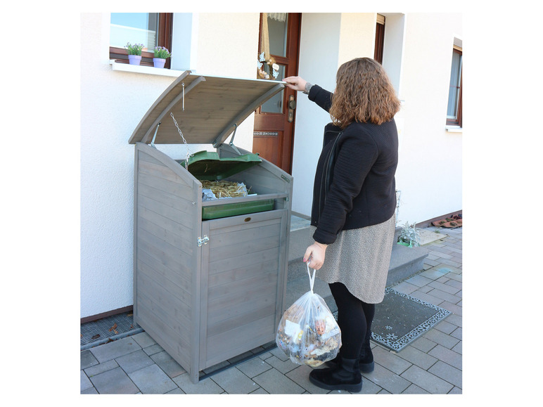 Aller en mode plein écran HABAU Habillage de poubelle, poubelle d’une capacité de 120 l - Photo 7