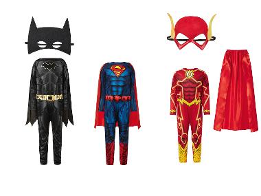 Costume pour enfant: Batman, Superman ou Flash