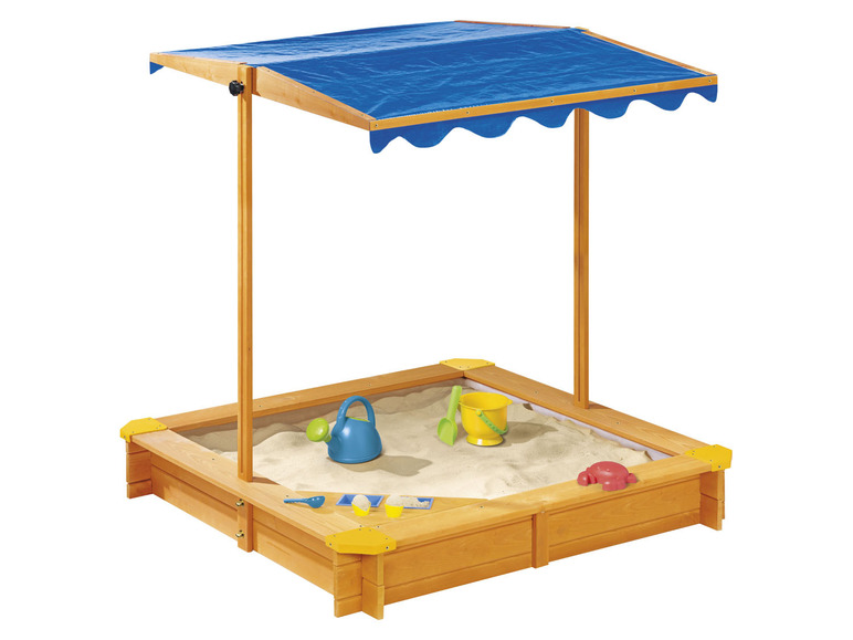 Ga naar volledige schermweergave: Playtive Zandbak met dak - afbeelding 8