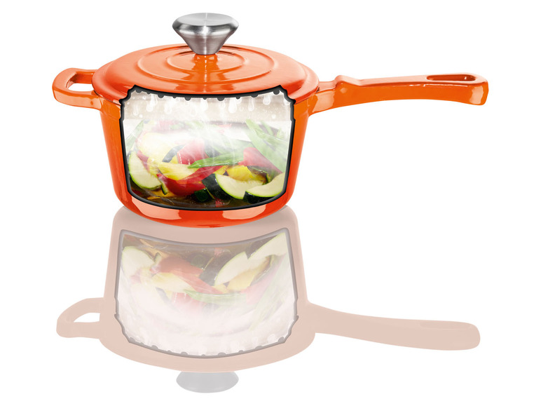 Ga naar volledige schermweergave: ERNESTO® Gietijzeren steelpan, 1,35 L - afbeelding 11