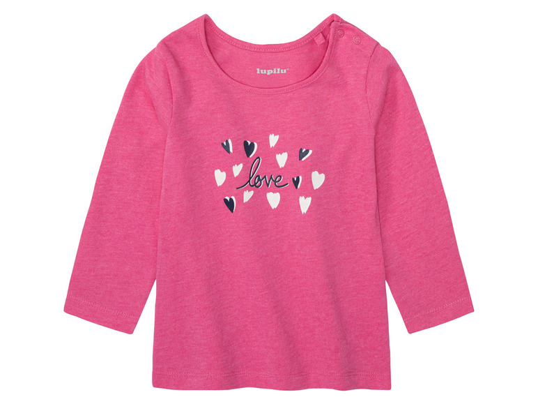 Ga naar volledige schermweergave: lupilu® Shirt met lange mouwen van een katoenmix - afbeelding 7