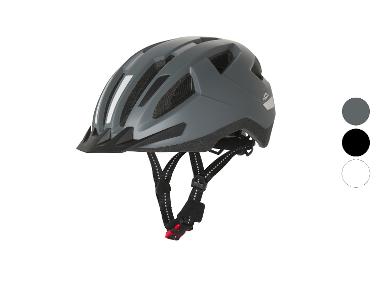 CRIVIT Casque de vélo avec éclairage arrière