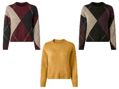 ESMARA® Pull en maille épaisse pour femmes