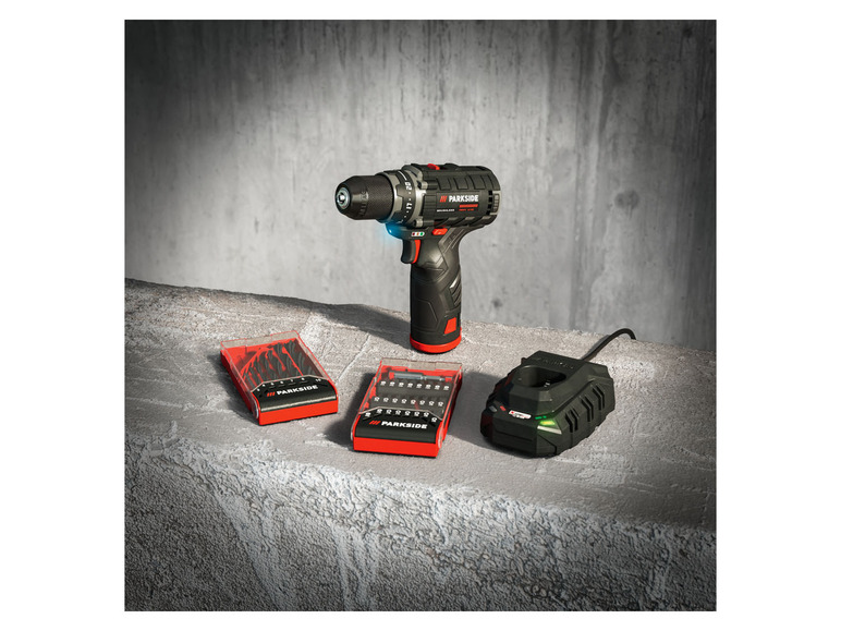 Ga naar volledige schermweergave: PARKSIDE PERFORMANCE® Accuschroefboormachineset »PBSPA 12 B2«, 12 V - afbeelding 7