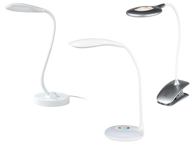 LIVARNO home Lampe de bureau à LED avec bras flexible