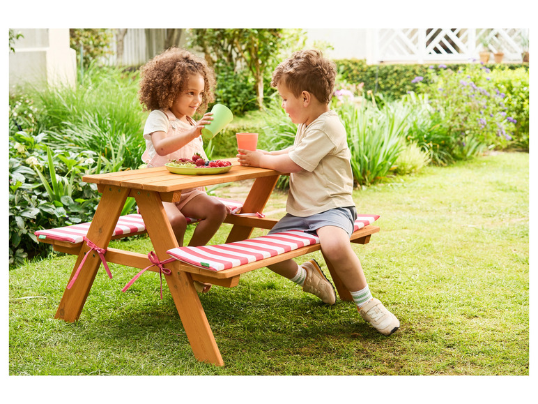 Aller en mode plein écran Table de pique-nique en bois pour enfants LIVARNO home - Photo 3