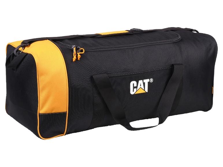 Zwart-gele Cat sporttas.