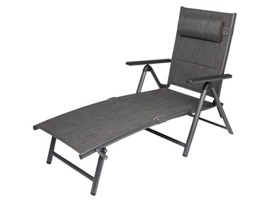 LIVARNO home Chaise longue en aluminium »Toronto«, rembourrée