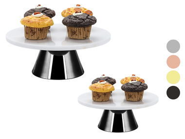 ECHTWERK Plateau à gâteaux en marbre