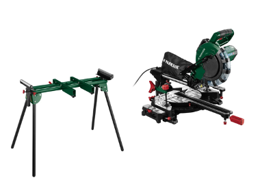 Scie à onglets radiale PARKSIDE® PZKS2000 avec support universel pour machines
