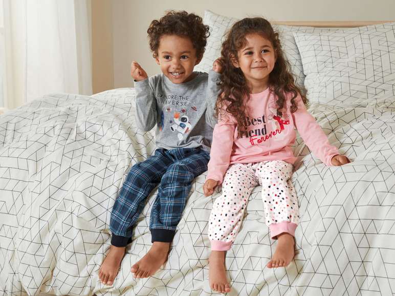 Aller en mode plein écran lupilu® Pyjama doux en pur coton - Photo 4