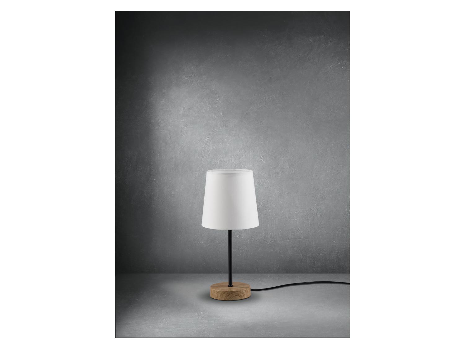 Lampe de table à LED avec abatjour textile LIVARNO ho…