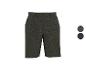 Shorts homme à motifs en kaki foncé et bleu marine.