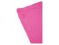 Gros plan d'un pantalon de sport rose avec une poche zippée.