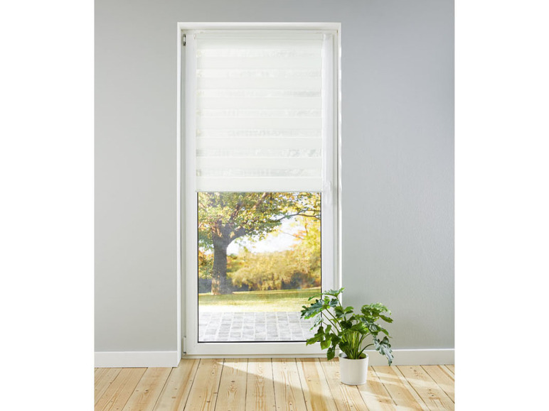 Ga naar volledige schermweergave: LIVARNO home Rolgordijn Duo-Rollo voor deuren en vloerdiepe ramen, 80 x 210 cm - afbeelding 4