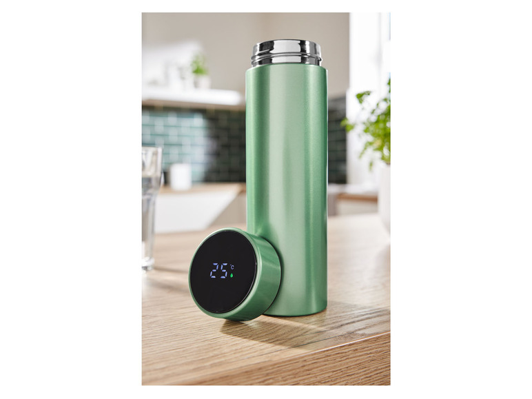 Ga naar volledige schermweergave: ERNESTO® Drinkfles met display, inhoud 450 ml - afbeelding 3
