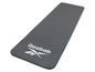 Een grijze fitnessmat van Reebok
