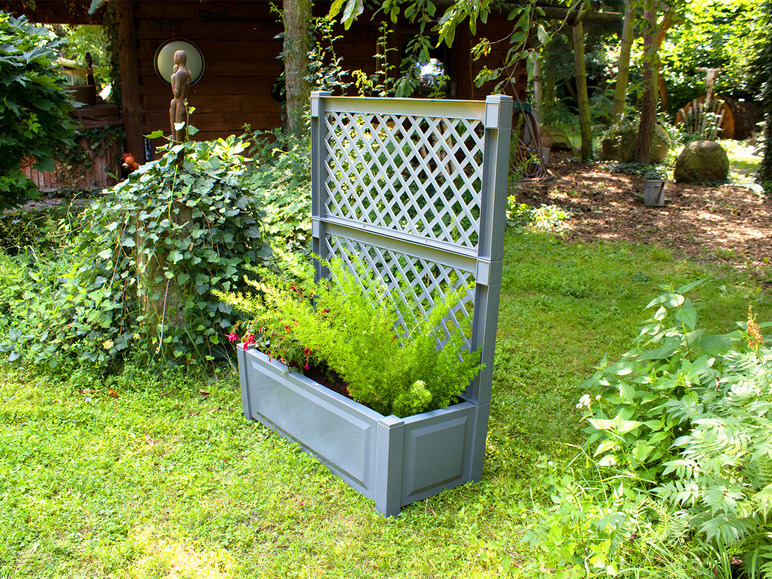 Aller en mode plein écran KHW Bac à fleurs avec grille - Photo 26