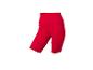 Rode geribbelde high-waist fietsbroek
