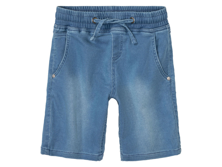 Aller en mode plein écran pepperts!® Set de 2 bermudas en denim sweat en un mélange de coton - Photo 8
