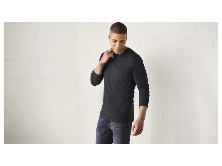 Ga naar volledige schermweergave: LIVERGY® Set van 2 shirts met lange mouwen - afbeelding 9
