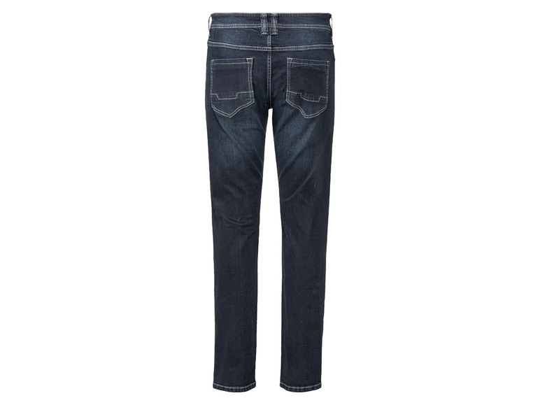 Ga naar volledige schermweergave: LIVERGY® Slim fit jeans van een katoenmix - afbeelding 4