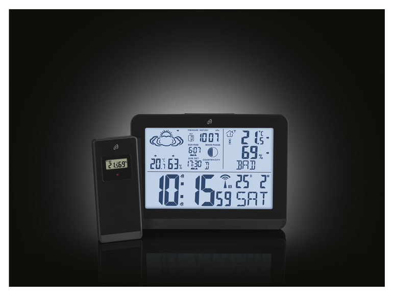 Aller en mode plein écran AURIOL® Station météo radio-pilotée - Photo 6
