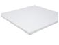 Toile blanche pour peinture sur le bord.