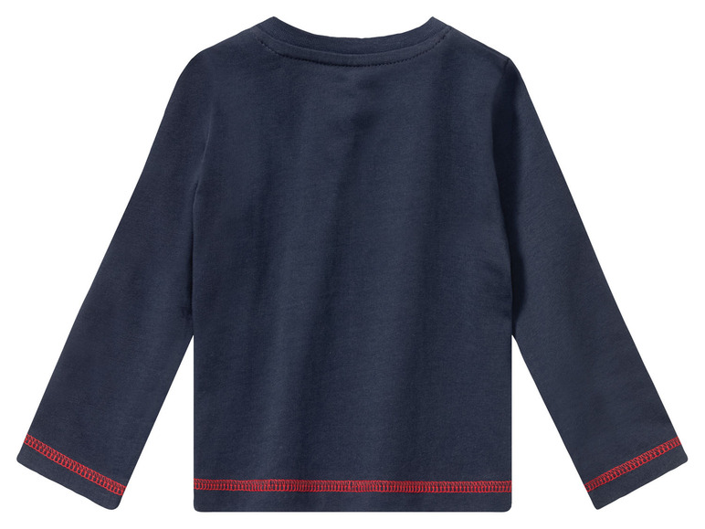 Ga naar volledige schermweergave: lupilu® Set van 3 biokatoenen T-shirts met lange mouwen - afbeelding 23