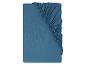 Drap-housse bleu
