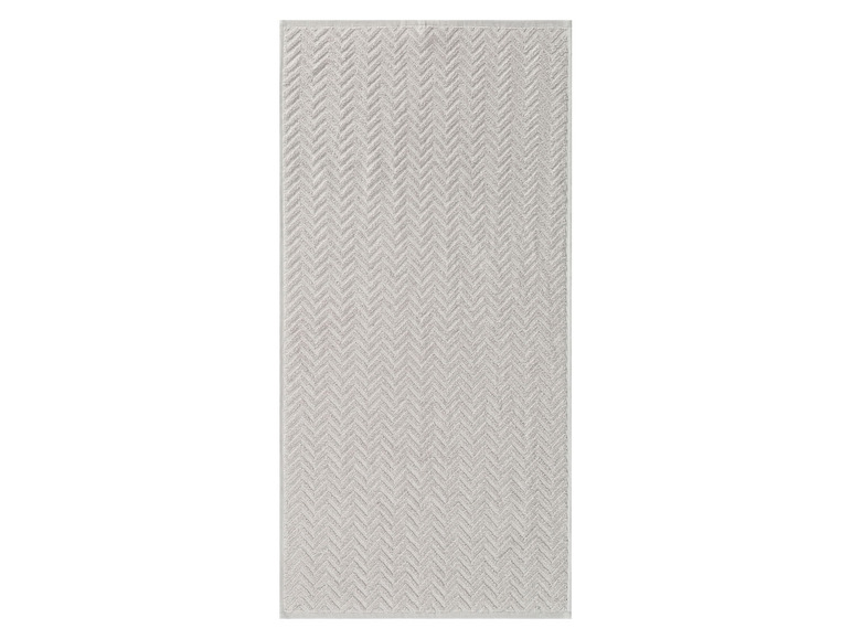 Aller en mode plein écran LIVARNO home Serviette de toilette en éponge, set de 2, 50 x 100 cm - Photo 9