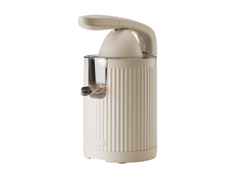 SilverCrest citruspers in een lichtbeige kleur met een geribbeld ontwerp