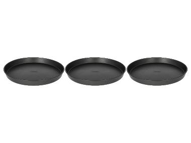 SILVERCREST® Set de 3 moules à pizza