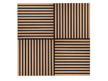 LIVARNO HOME Panneaux en bois, 4 pièces