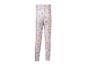 Witte kinderlegging met kleurrijk bloemen- en hartenpatroon