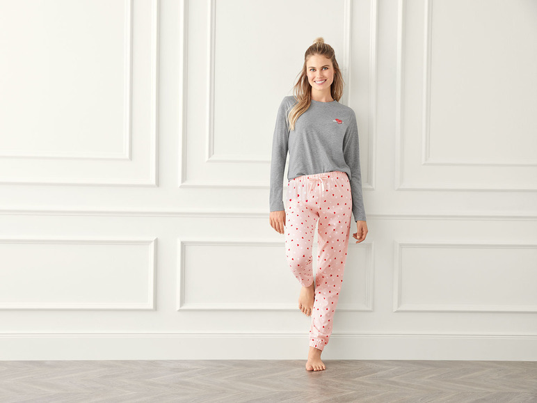 Ga naar volledige schermweergave: esmara® Pyjama met romantische print - afbeelding 7