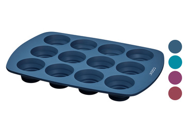 Coox Moule à muffins en silicone