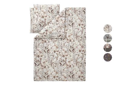 LIVARNO® Housse de couette en satin de microfibre, 260 x 240 cm