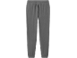 Zwarte joggingbroek met elastische tailleband en geribde boorden.