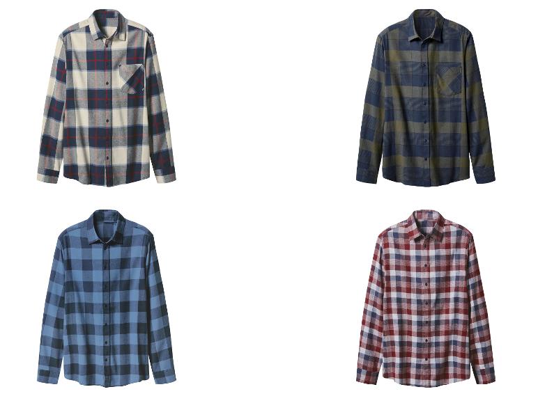 Chemise en flanelle pour hommes