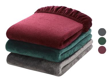 Drap-housse en peluche, 180-200 x 200 cm LIVARNO®