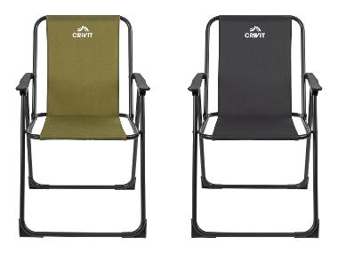 CRIVIT Chaise de camping pliable